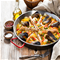 Winco Carbon Steel Paella Pan - 23-5/8" Click to Change Image