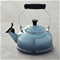 Le Creuset 1.8 qt Whistling Kettle - Marine Blue Click to Change Image