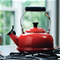 Le Creuset 1.8 qt Whistling Kettle - Cherry / CeriseClick to Change Image