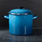 Le Creuset Enamel On Steel 8-Qt Stockpot - Cerise (Cherry)  Click to Change Image