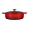 Le Creuset Signature Round Wide 6.75qt Dutch Oven - CeriseClick to Change Image