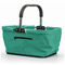 Folding Market Basket - TurquoiseClick to Change Image