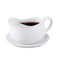 HIC Gravy Boat with SaucerClick to Change Image