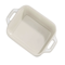 Staub Rectangle 13" x 9" Baker - WhiteClick to Change Image