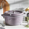 Staub Round Tall 5qt Cocotte - LilacClick to Change Image