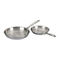 Le Creuset Signature Stainless Steel 2-Piece Fry Pan Set - 8" & 10"Click to Change Image