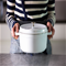 Staub 4QT Round Dutch Oven - White - Exclusive Click to Change Image