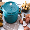 Staub 4QT Round Dutch Oven - Turquoise - Limited Edition Click to Change Image