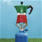 Bialetti Moka Stove Top Espresso Maker 6 Cup - Tri-Color (Italian Flag) Click to Change Image