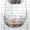 RSVP 3 Tier Hanging Basket - ChromeClick to Change Image