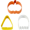 Wilton Pumpkin, Ghost and Candy Corn Cookie Cutter SetClick to Change Image