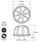 Nordic Ware 1804 Bundt Cake Stand with Locking Dome Lid, ClearClick to Change Image