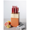 Now S 8-pc Knife Block Set - Grenada OrangeClick to Change Image