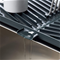 Joseph Joseph Flip-Up Drain Board with Foldable Dish Rack - GrayClick to Change Image