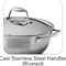 Tramontina 4-qt. Tri-Ply Clad Universal Pan Click to Change Image