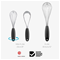 Dreamfarm Mini Flisk Foldable Whisk - BlackClick to Change Image