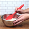 RSVP Ela's Favorite Silicone Spatula - RedClick to Change Image