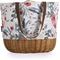 Picnic Time Coronado Basket Tote - FloralClick to Change Image