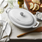 Staub Ceramic Oval Covered Baker - Matte WhiteClick to Change Image