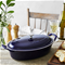 Staub Ceramic Oval Covered Baker - BlueClick to Change Image