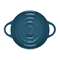 Le Creuset Mini 8 oz Round Cocotte - Deep Teal Click to Change Image