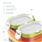 ZOKU 11-pc Neat Stack Storage Container Set( Food to Go Collection)Click to Change Image