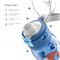 ZOKU Kids Gulp Bottle - Blue Sea Friends Click to Change Image