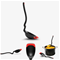 Dreamfarm Spadle Ladle - Red / BlackClick to Change Image