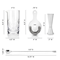 Viski 4pc Mixology Barware SetClick to Change Image
