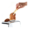 Bamboo Toast Tong with MagnetClick to Change Image