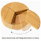 Trio Salt Cellar Storage Box with Swivel LidsClick to Change Image