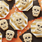 Wilton Silicone Halloween Skull 6 Cavity Candy / Cake MoldClick to Change Image