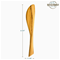 Rock & Branch Olive Wood Spreader Knife For Cheese & MoreClick to Change Image