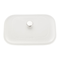 Staub Ceramic Rectangular Covered Baking Dish - Matte White Click to Change Image