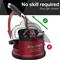 AnySharp Pro Knife Sharpener - RedClick to Change Image