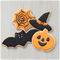 Halloween Black and Orange Cookie Icing SetClick to Change Image