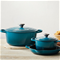 Le Creuset Signature 5.5 qt Round French Oven - Deep Teal Click to Change Image