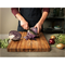 TeakHaus by Proteak Edge Grain Cutting Board - 24" x 18" x 1.5" Click to Change Image