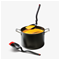 Dreamfarm Spadle Ladle - Red / BlackClick to Change Image