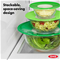 OXO Good Grips 3 Piece Reusable Silicone Lid and Splatter Guard SetClick to Change Image