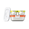 ZOKU 7-pc Neat Stack Storage Container Set ( Food to Go Collection) Click to Change Image