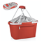 Metro Basket Collapsible Cooler Tote - RedClick to Change Image