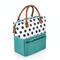 Urban Lunch Bag - Teal & Polka DotClick to Change Image