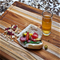 Rectangle Edge Grain Cutting Board with Hand Grip and Juice Canal 24 x 18 x 1.5Click to Change Image