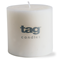 TAG Chapel Pillar Candle 3" x 3" - WhiteClick to Change Image