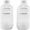 Sodastream Twin Pack Carbonating Bottles - WhiteClick to Change Image