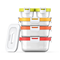 ZOKU 11-pc Neat Stack Storage Container Set( Food to Go Collection)Click to Change Image