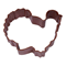 Gobbler Turkey  Cookie Cutter - Brown Click to Change Image