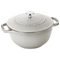 Staub Essential Round 3.75qt French Oven - White Truffle Click to Change Image