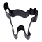 Witch's Cat Cookie Cutter 3"  - BlackClick to Change Image